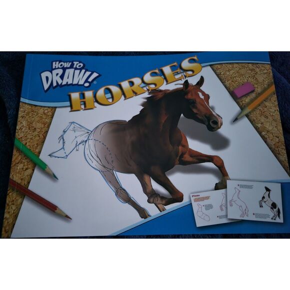 How to Draw Horses & How to Draw Fantastical Creatures by Kid Books Learn Art - Picture 3 of 4